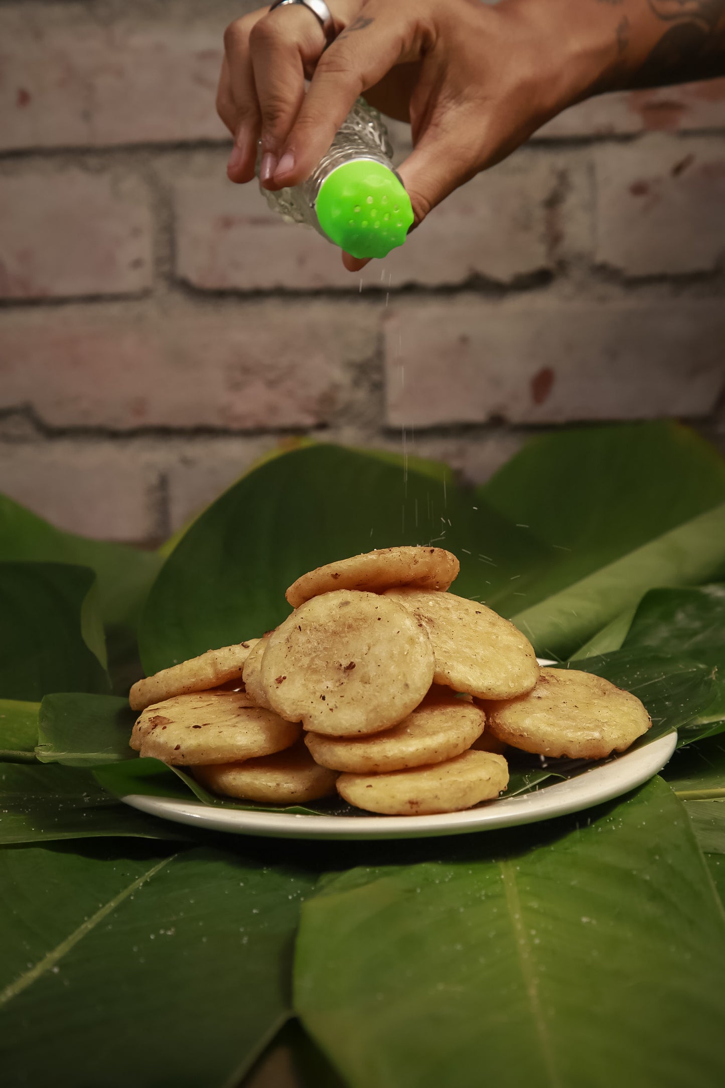 Porción de Arepa Frita