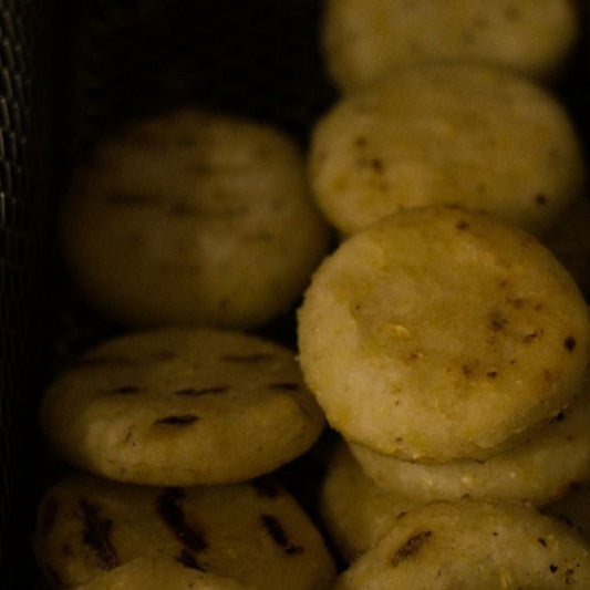 Porción de Arepa Frita