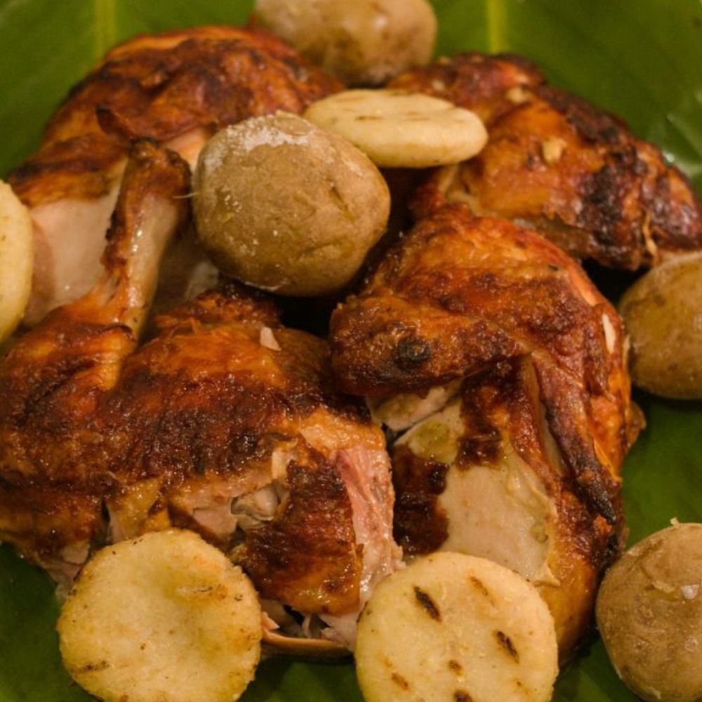 1 Pollo entero Abira